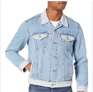 🆕Levi's Classic Light Blue Denim Jacket